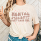 MENTAL STABILITY? DON'T KNOW HER- Unisex Jersey Short Sleeve Tee