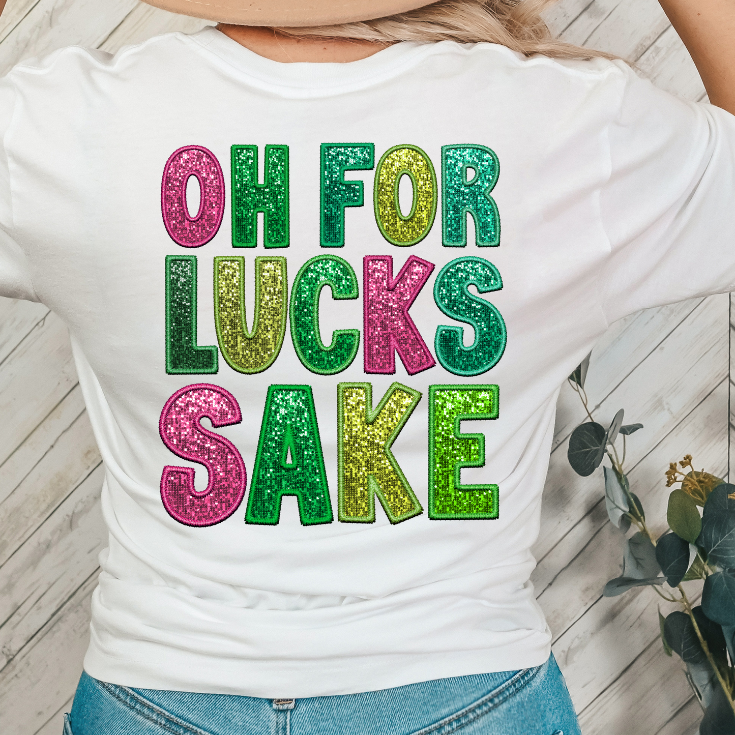 OH FOR LUCKS SAKE-Unisex Jersey Short Sleeve Tee