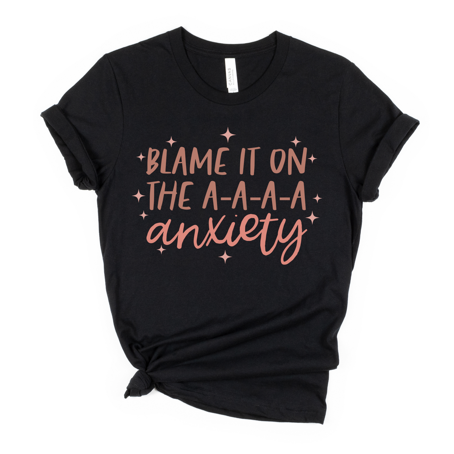 BLAME IT ON MY AAAAA ANXIETY- unisex jersey short sleeve