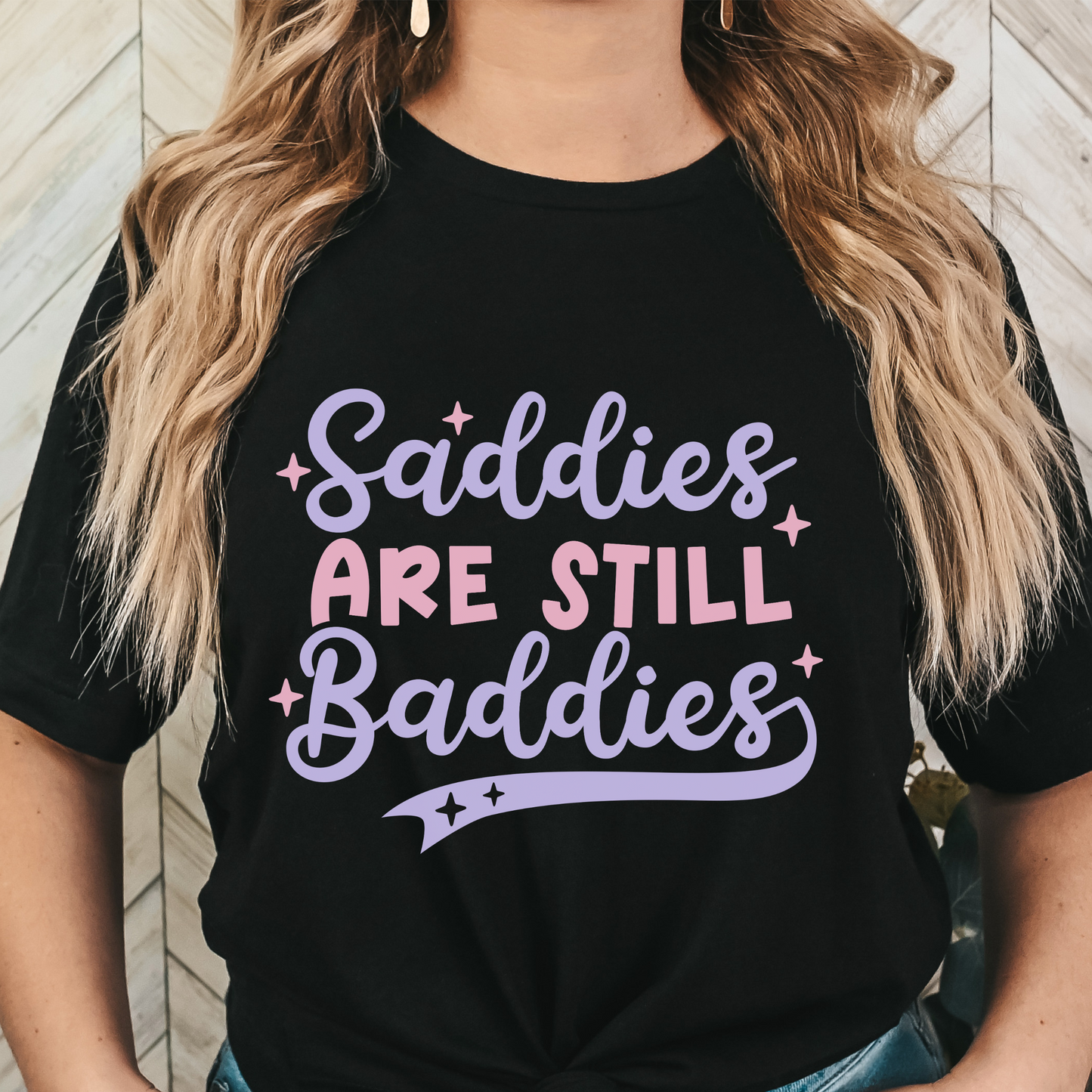 SADDIES ARE STILL BADDIES-Unisex Jersey Short Sleeve Tee