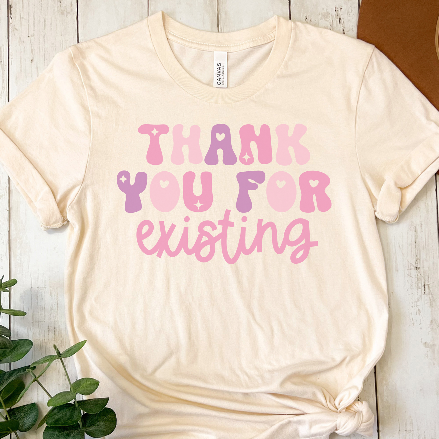 THANK YOU FOR EXISTING-Unisex Jersey Short Sleeve Tee