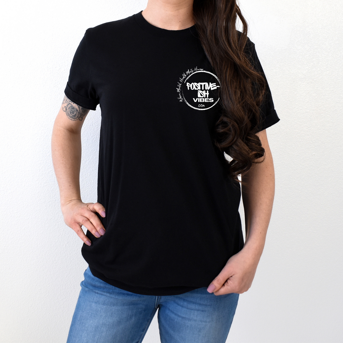 FUELED BY ICED COFFEE AND ANXIETY-Unisex Jersey Short Sleeve Tee