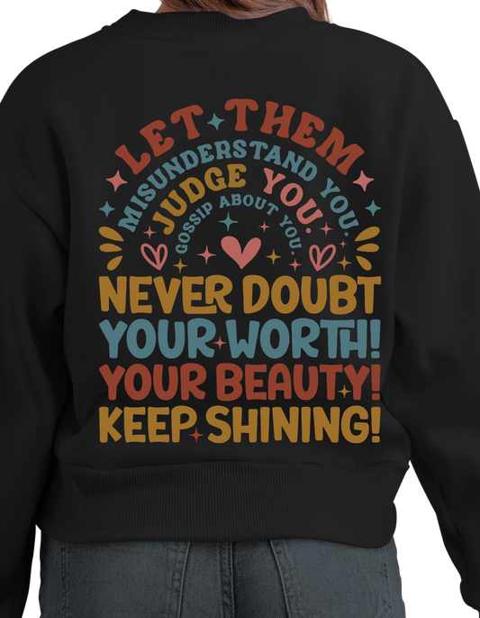 LET THEM- Unisex Heavy Blend™ Crewneck Sweatshirt