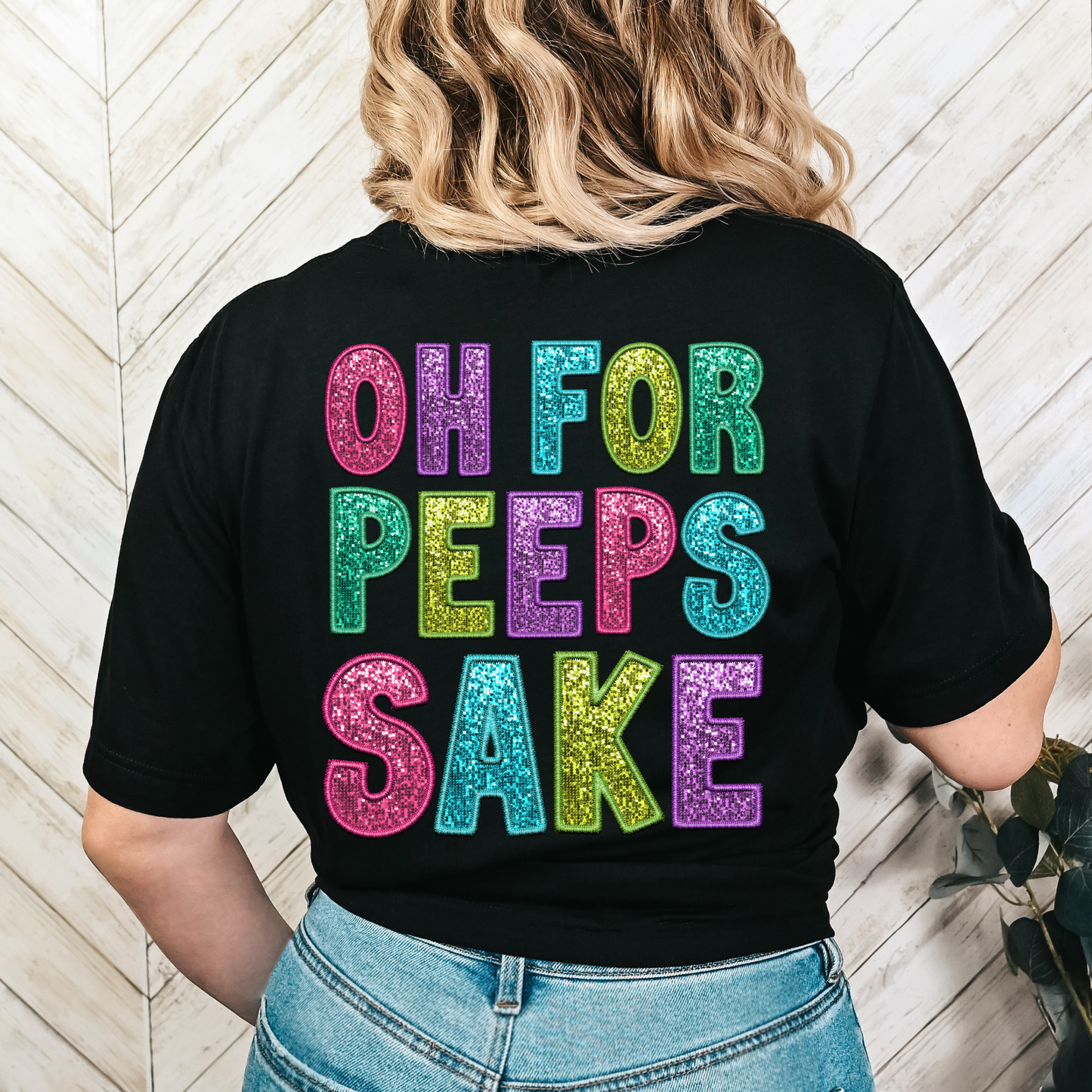 OH FOR PEEPS SAKE-Unisex Jersey Short Sleeve Tee