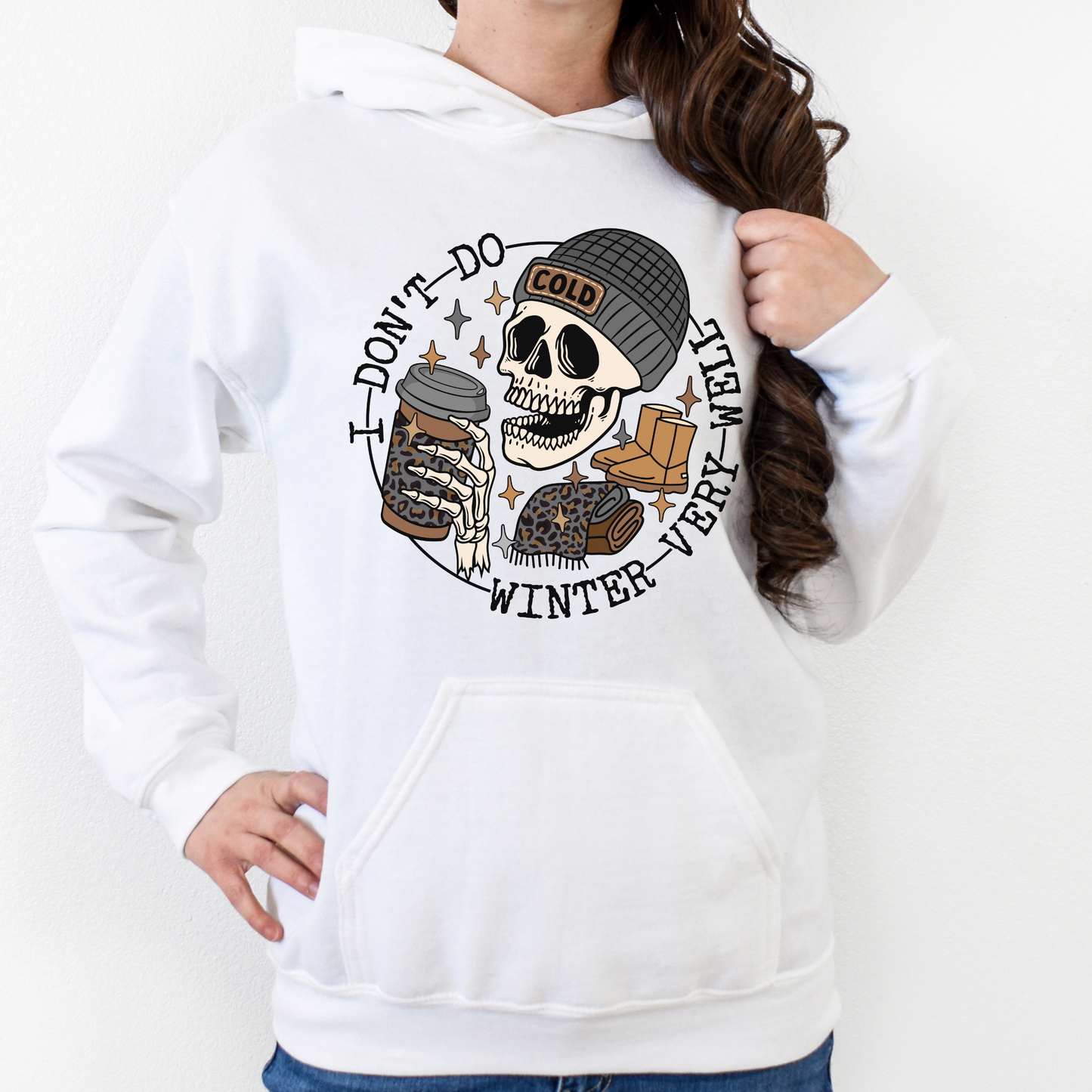 I DON'T DO WINTER VERY WELL-Unisex Heavy Blend™ Hooded Sweatshirt