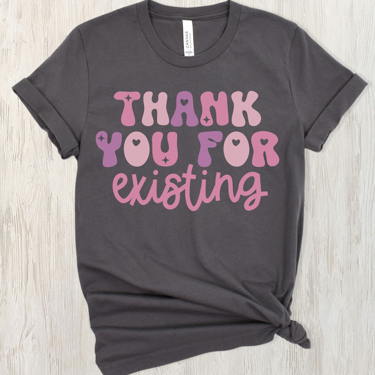 THANK YOU FOR EXISTING-Unisex Jersey Short Sleeve Tee