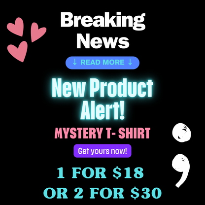 ✨✨MYSTERY T- SHIRT DEAL✨✨1 for $18 OR 2 for $30- Unisex Jersey Short Sleeve Tee