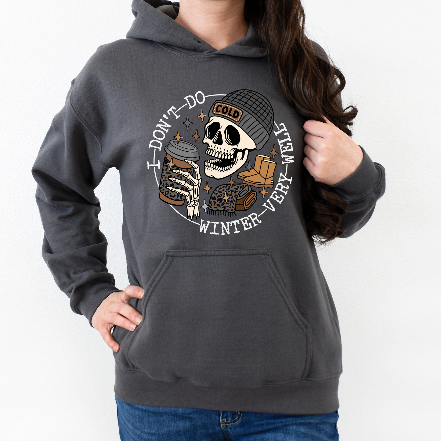 I DON'T DO WINTER VERY WELL-Unisex Heavy Blend™ Hooded Sweatshirt