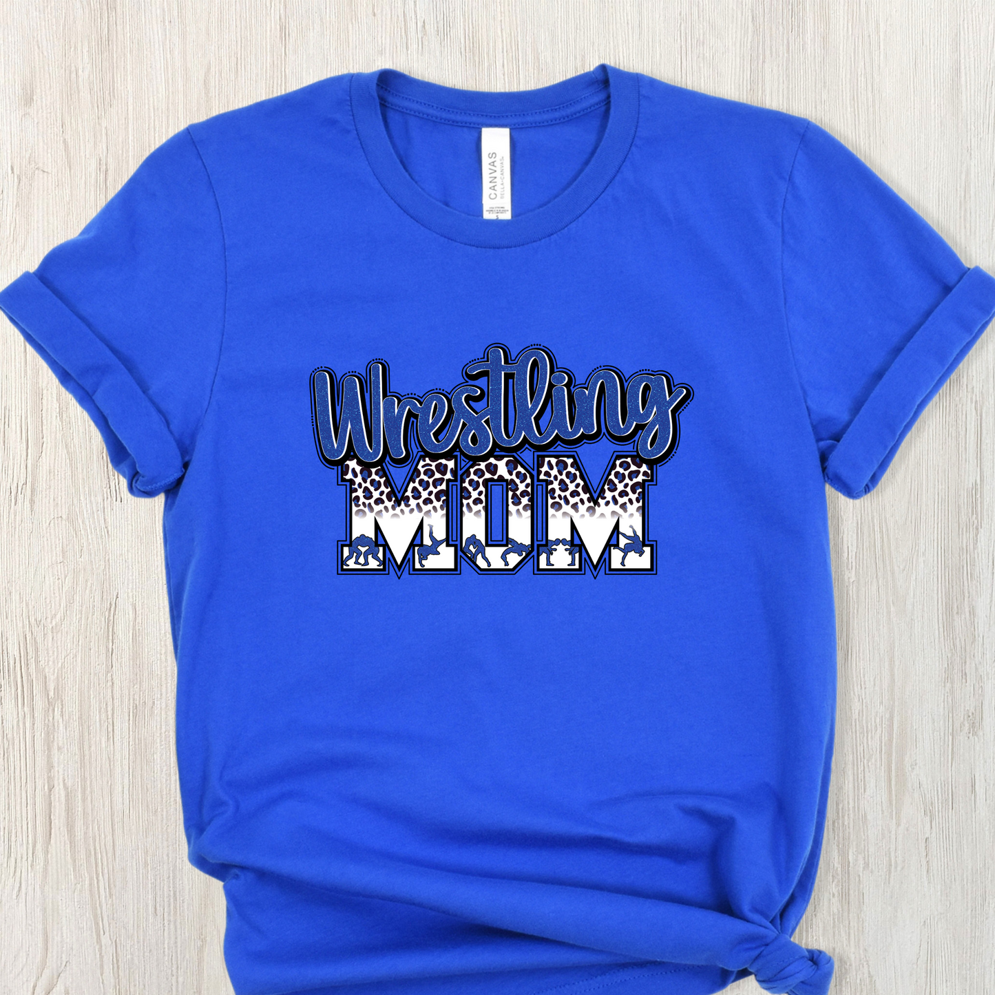 WRESTLING MOM-Unisex Jersey Short Sleeve Tee